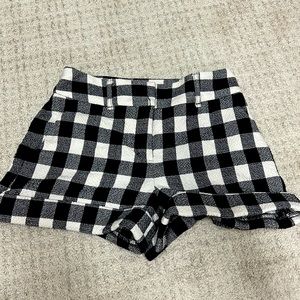 Veronica Beard gingham shorts (worn in Emily in Paris)